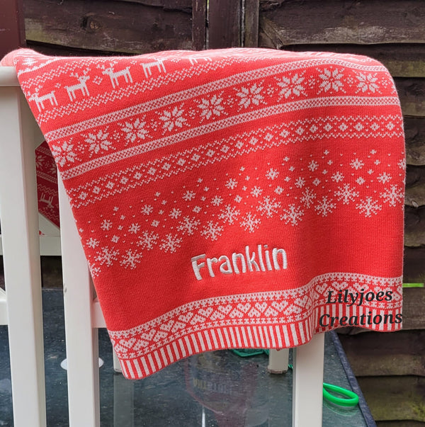 Christmas - Blanket Baby Fair Isle
