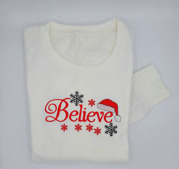 Christmas Believe Adult Sweatshirt