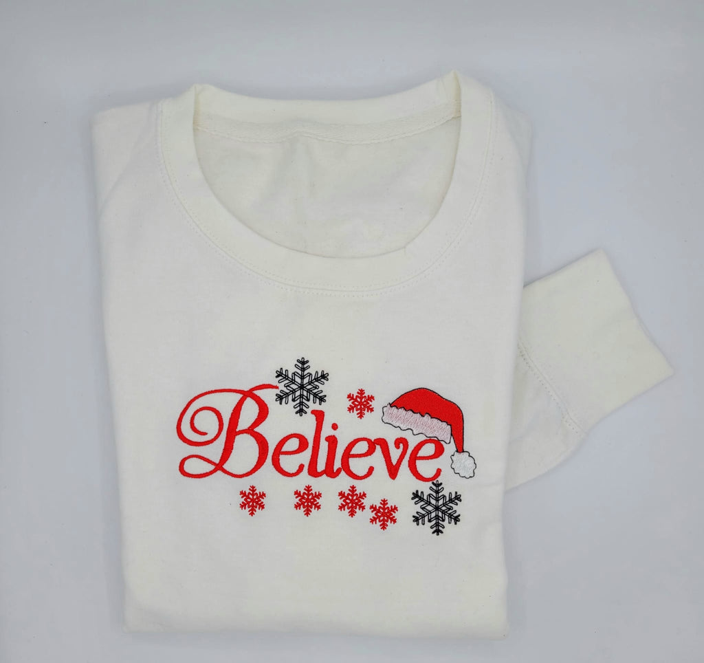 Christmas Believe Adult Sweatshirt