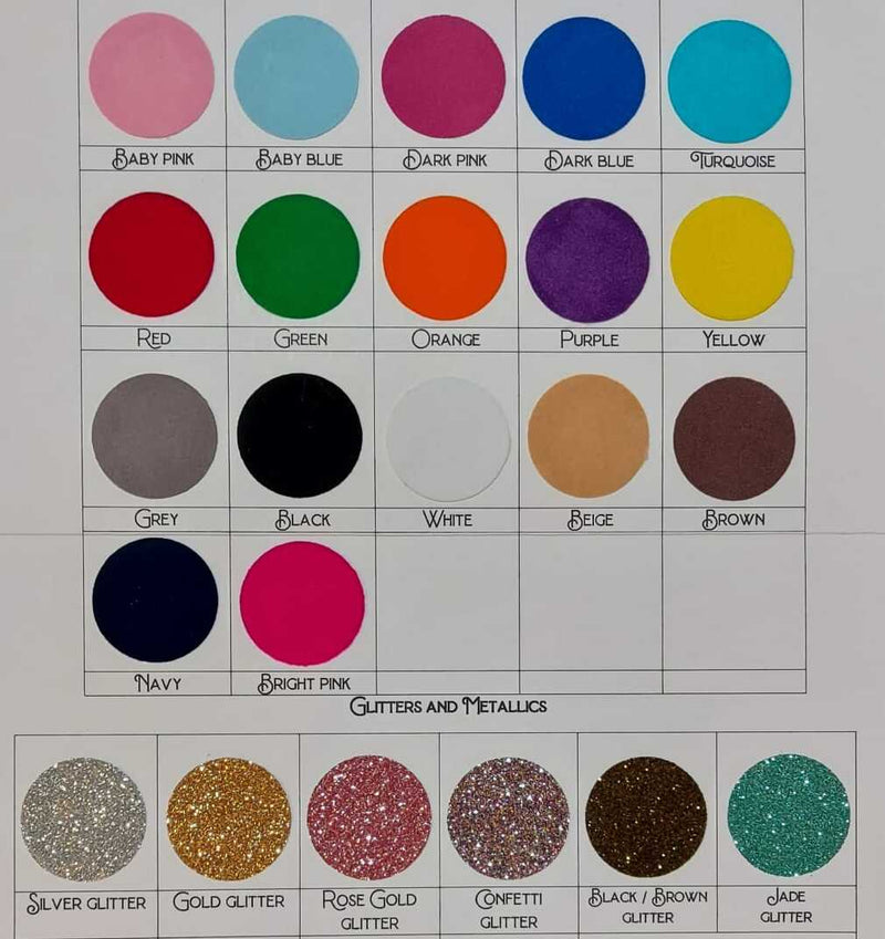 Vinyl Colour options