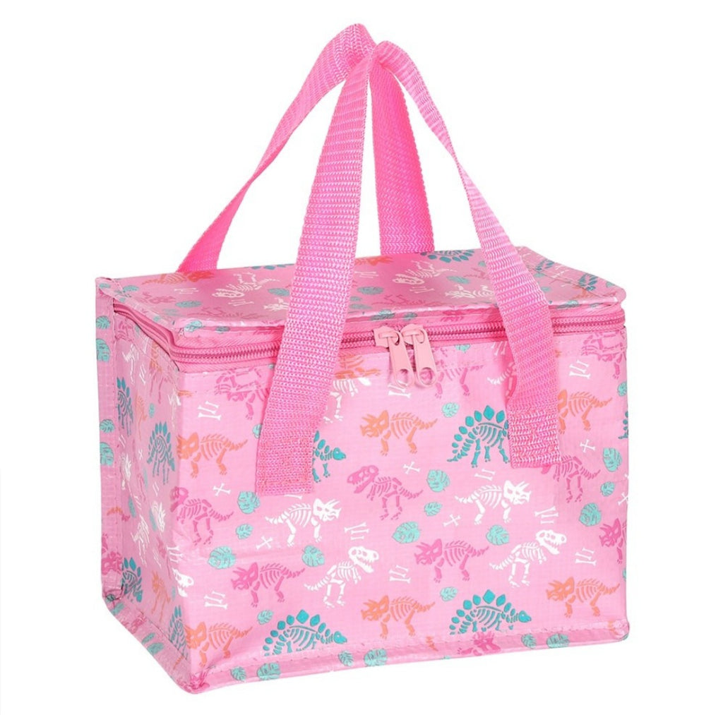 Pink Dinosaur Lunch Bag