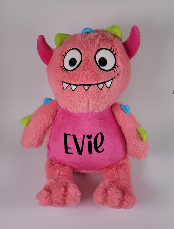 Monster Teddy Pink or Blue