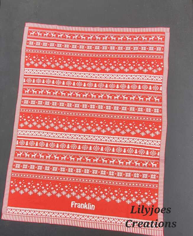 Christmas - Blanket Baby Fair Isle