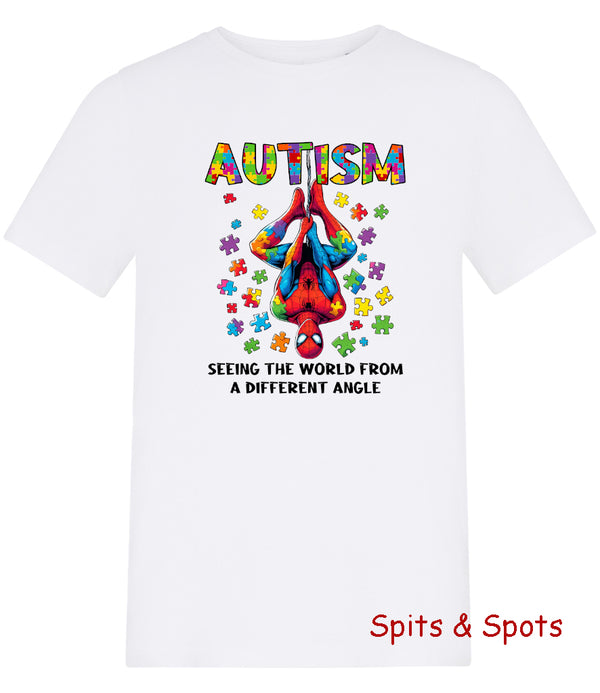 Kids Tshirt Autism From A Different Angle