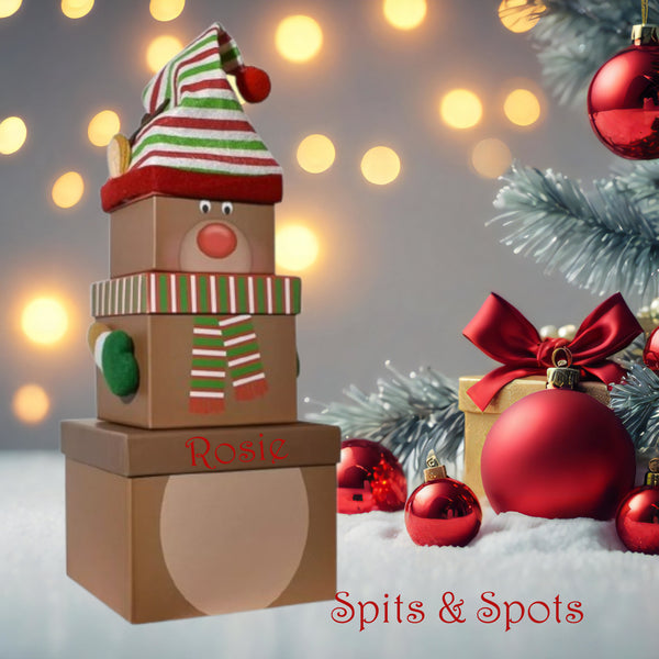 Christmas - Stacking Gift Boxes Bear