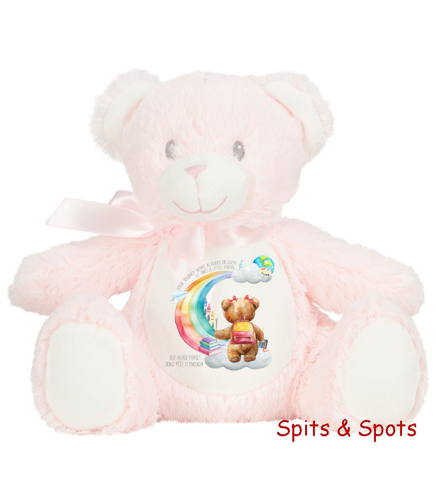 Girl Being You Is Enough Bear Starting School Nursery