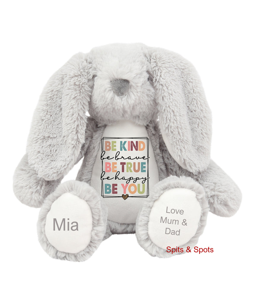 Be Kind Be Brave Be True Be Happy Be You Teddy