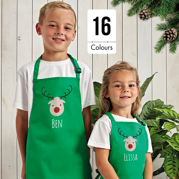 Kids Coloured Apron