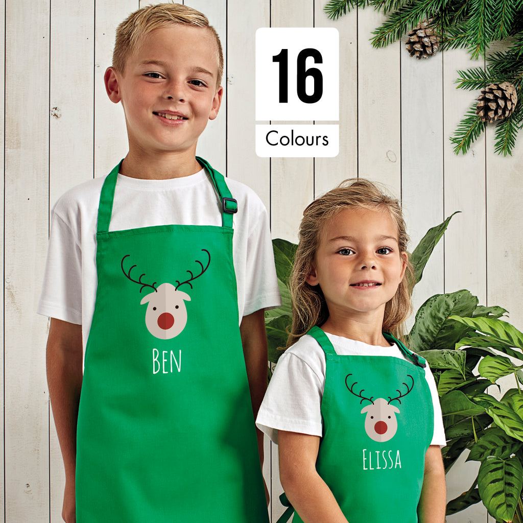 Kids Coloured Apron