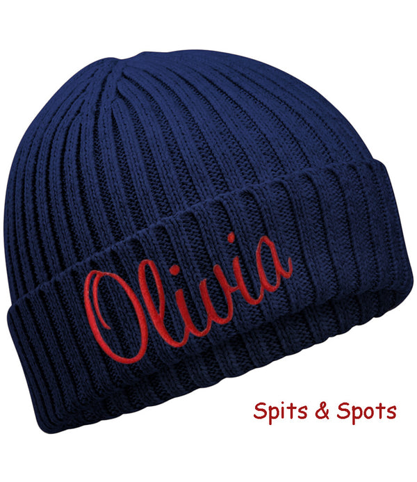 Kids Beanie Hat Personalised