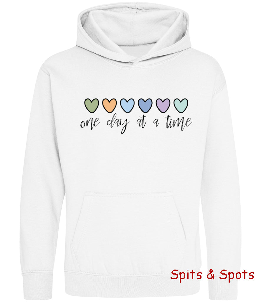 Adult Unisex Hoodie One Day At A Time