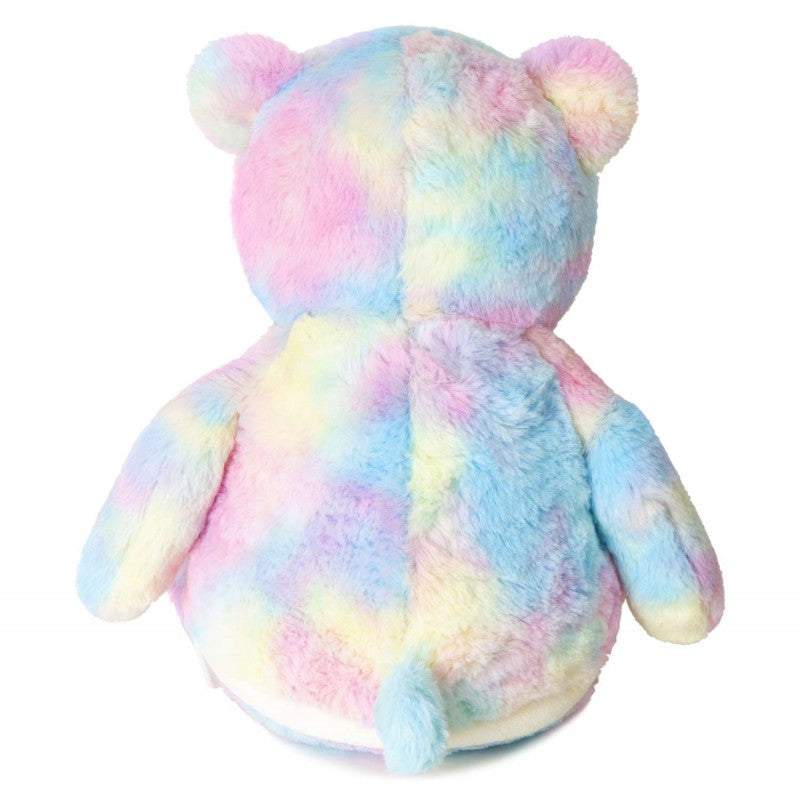Christmas - Pastel Bear Pink Tree White Bunny