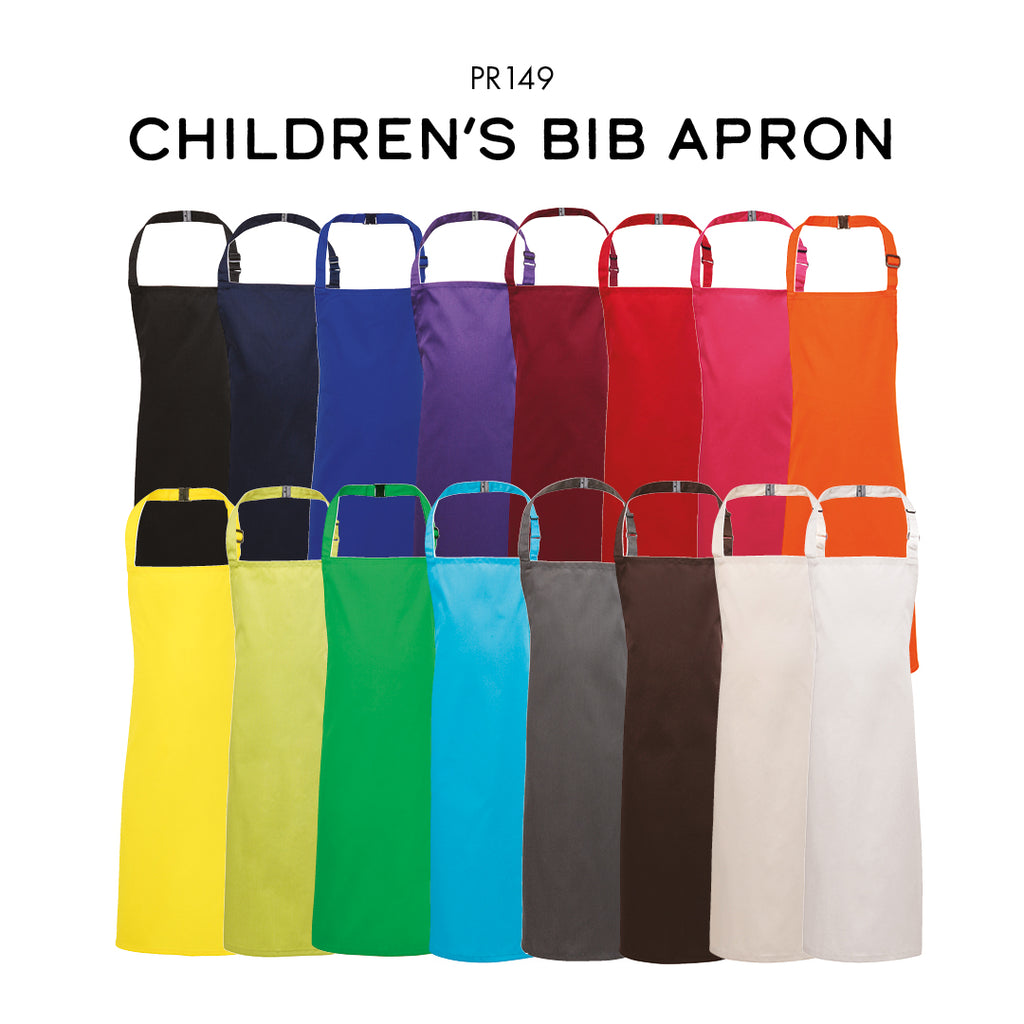 Kids Coloured Apron
