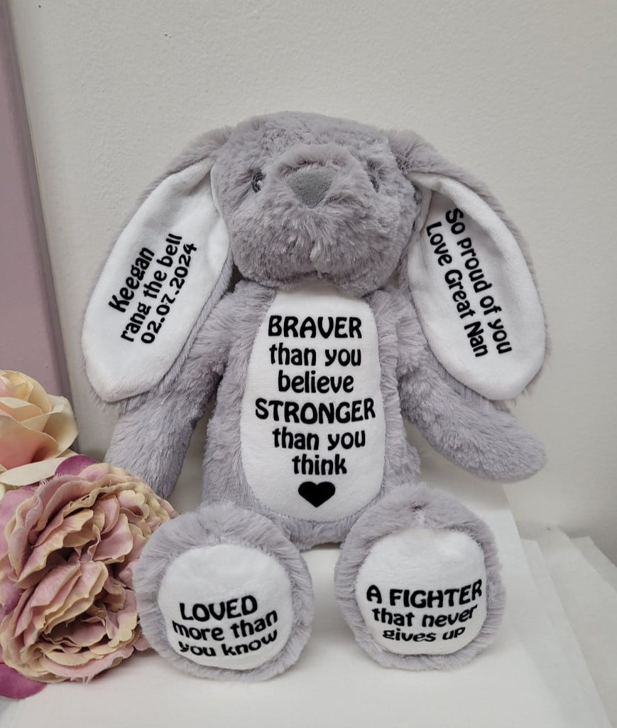 Teddies Rang The Bell Message Bunnies With Heart