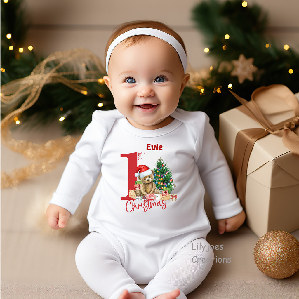 Christmas - Baby Romper Sleepsuit