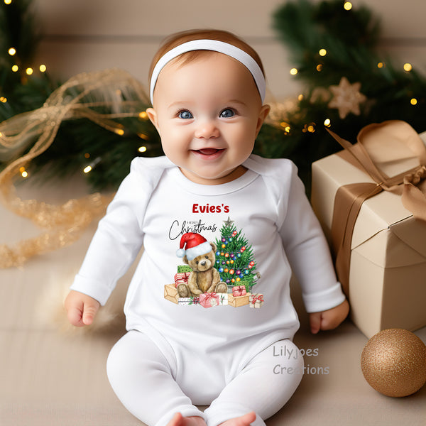 Christmas - Baby Romper Sleepsuit