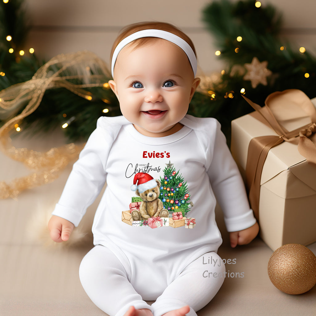 Christmas - Baby Romper Sleepsuit