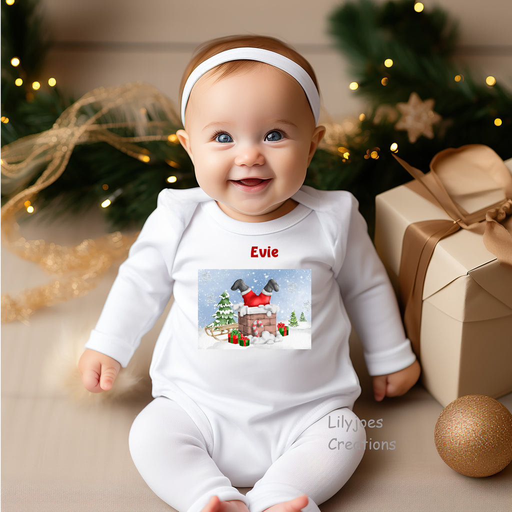 Christmas - Baby Romper Sleepsuit