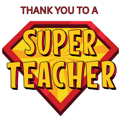 Superhero Teacher Tote Bag