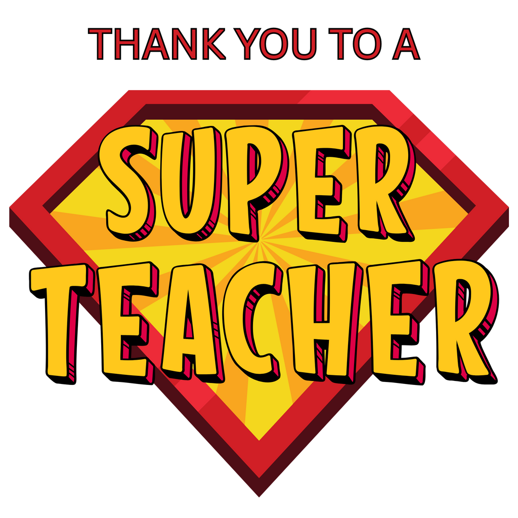 Superhero Teacher Tote Bag