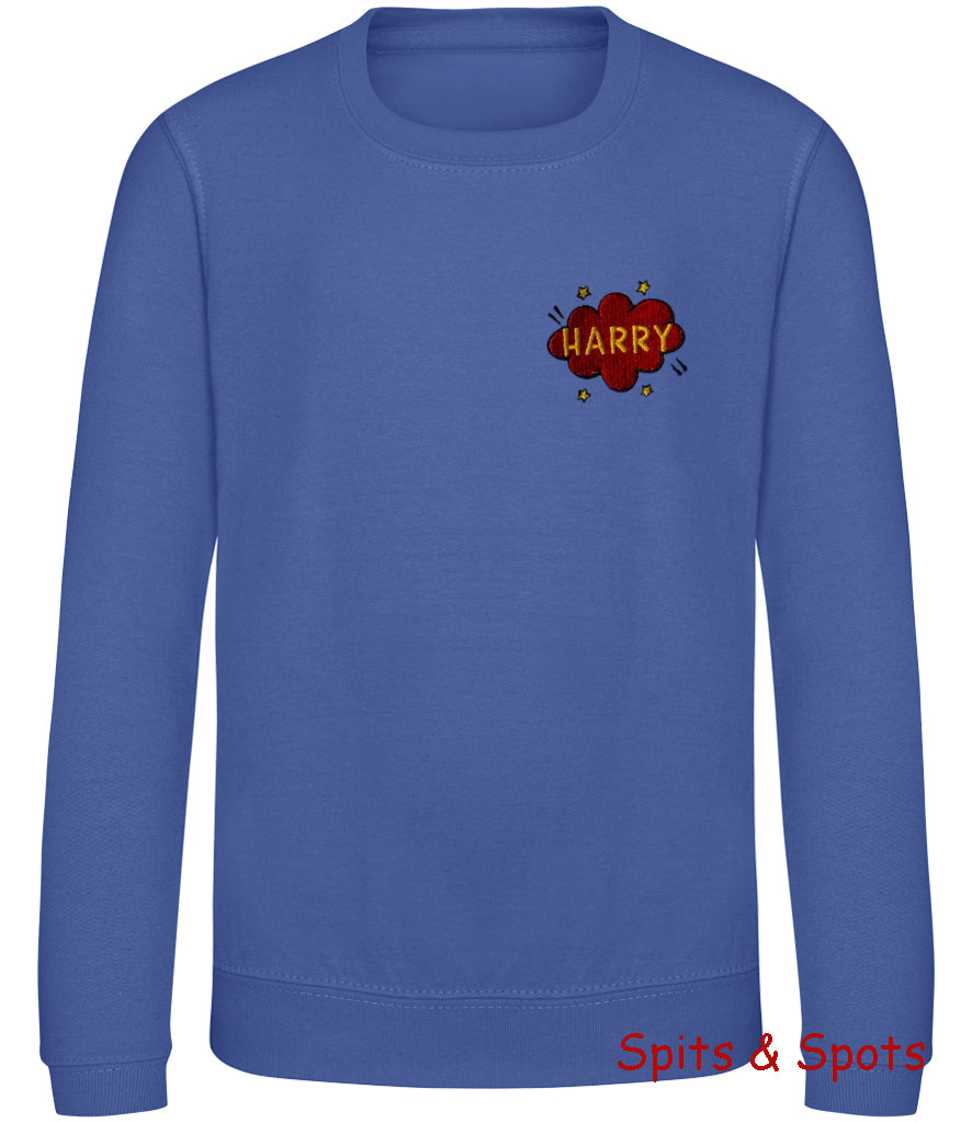 Kids Sweatshirt Speech Bubble