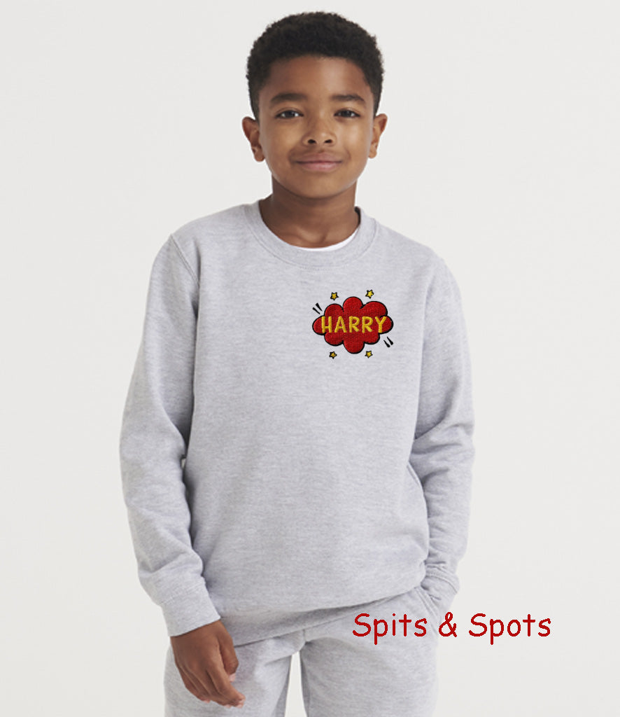 Kids Sweatshirt Speech Bubble