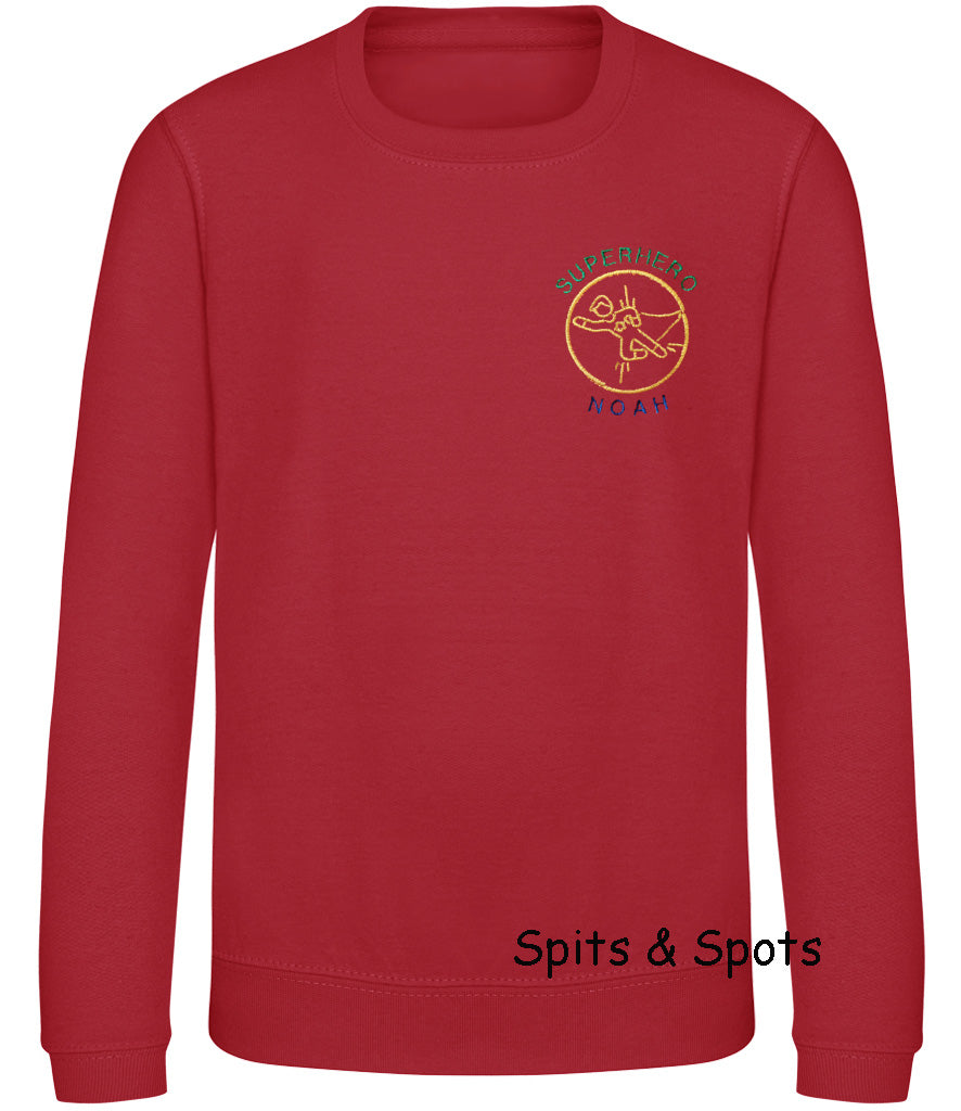 Kids Sweatshirt Superhero