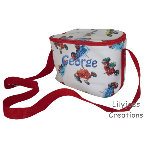 Vintage Tractor Lunch Bag