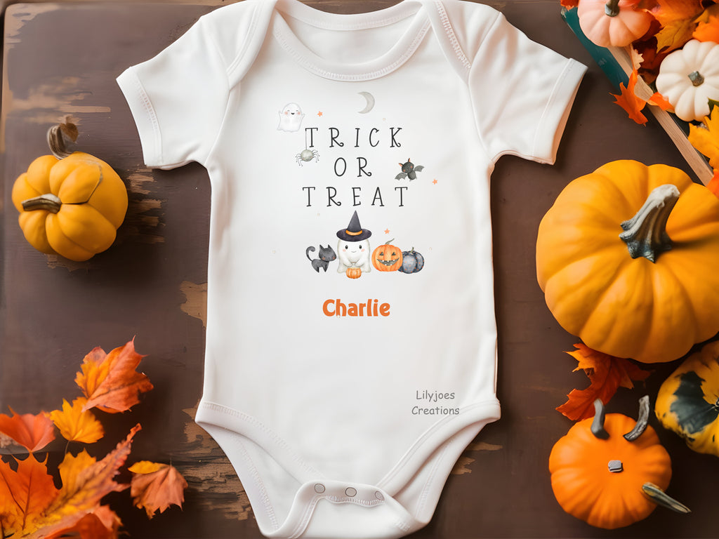 Hallowen - Baby Vest Short Sleeve