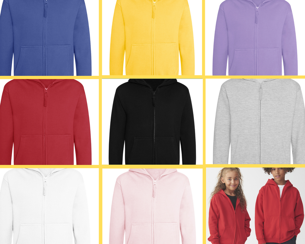 Kids Full Zip Hoodie Brave