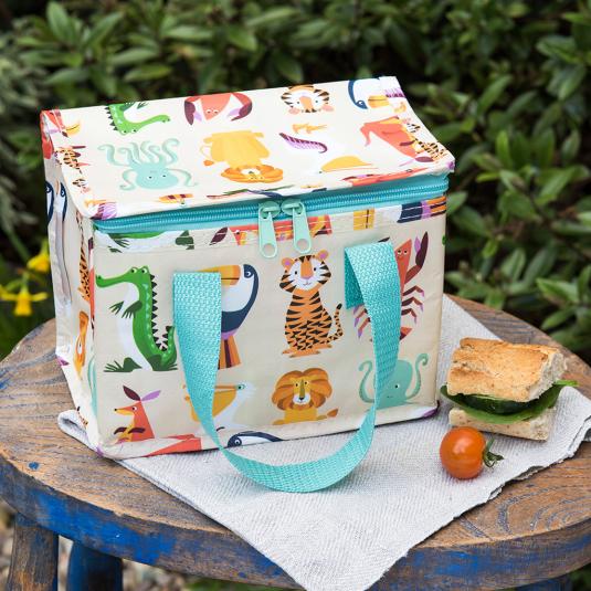 Colourful Wildlife Lunch Bag